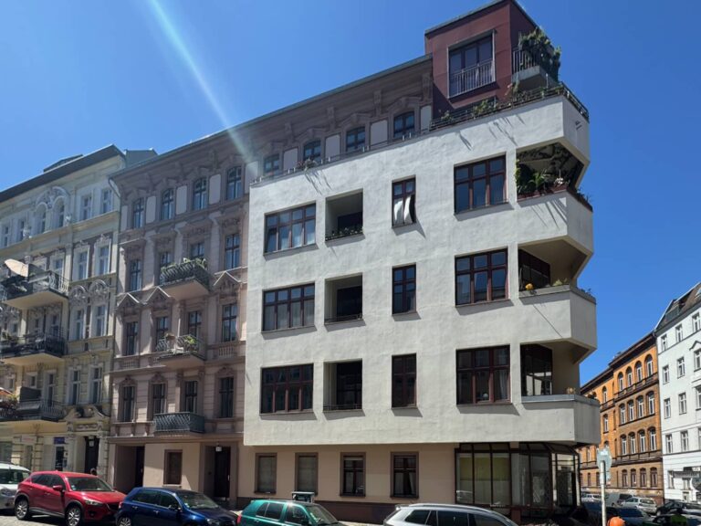 Entrance area of 1889 Berlin Altbau in Bergmannkiez Kreuzberg